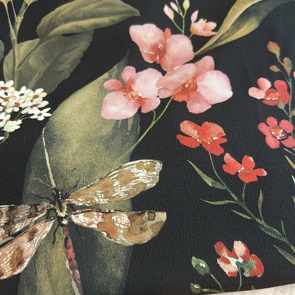 MESTIZA Althea Crepe Floral Print Midi A-Line Skirt - Picture 13 of 16